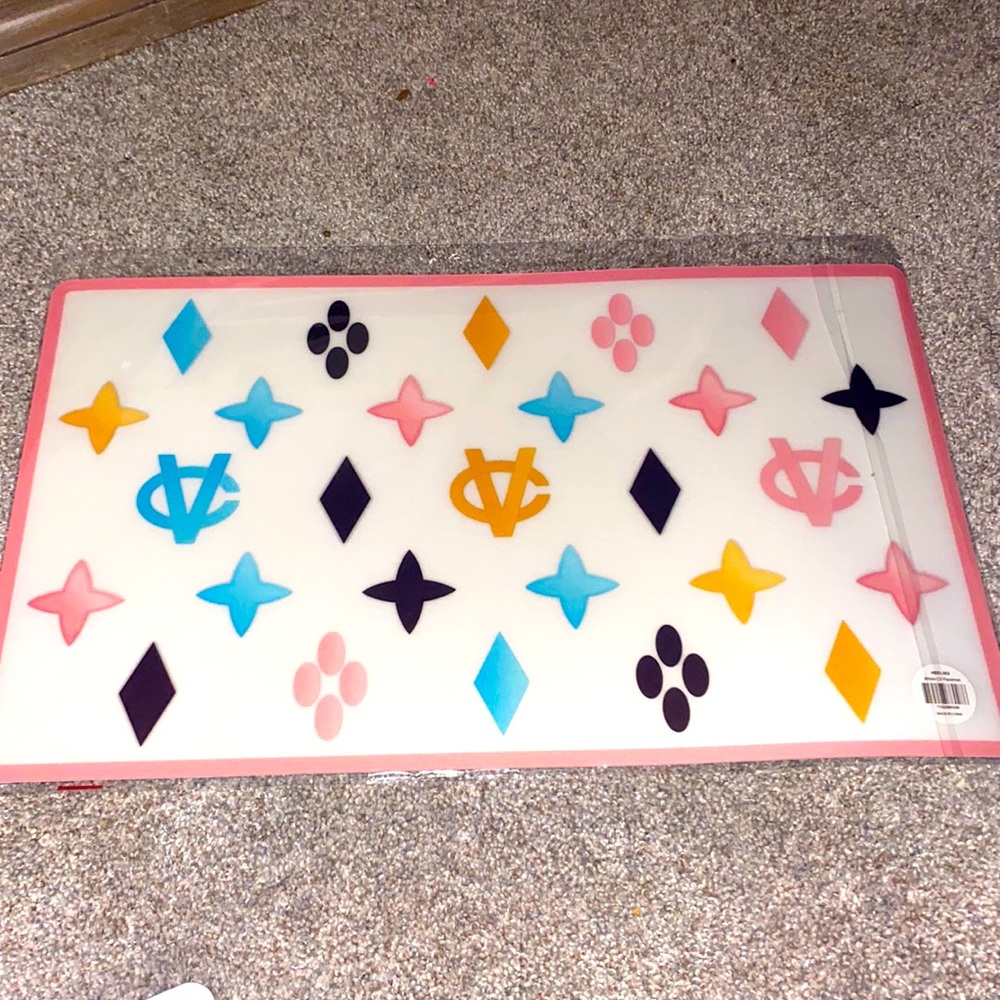 Chanel themed Dog Bowl Placemat